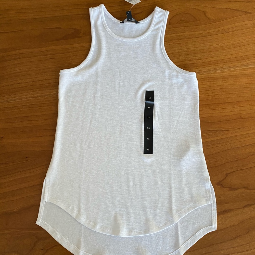 NWT Banana Republic Factory white tank, XS